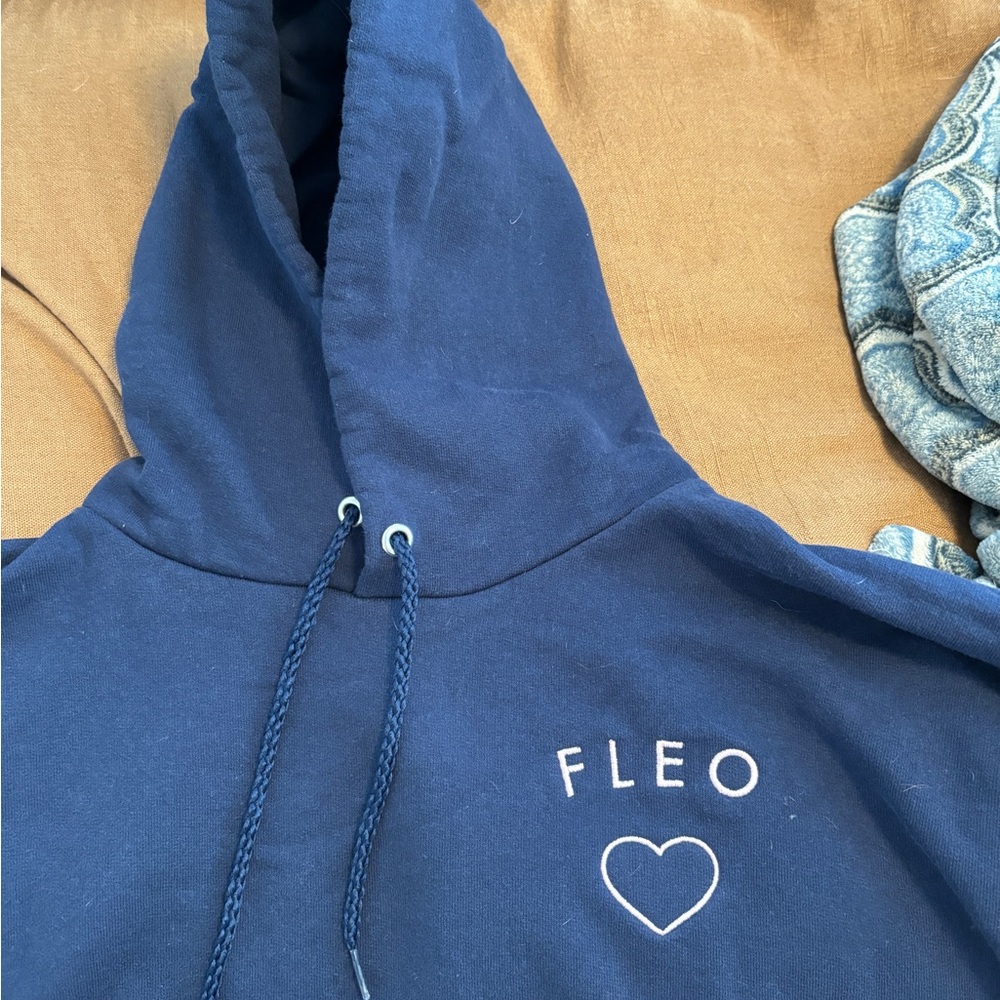 FLEO Navy Blue Hoodie